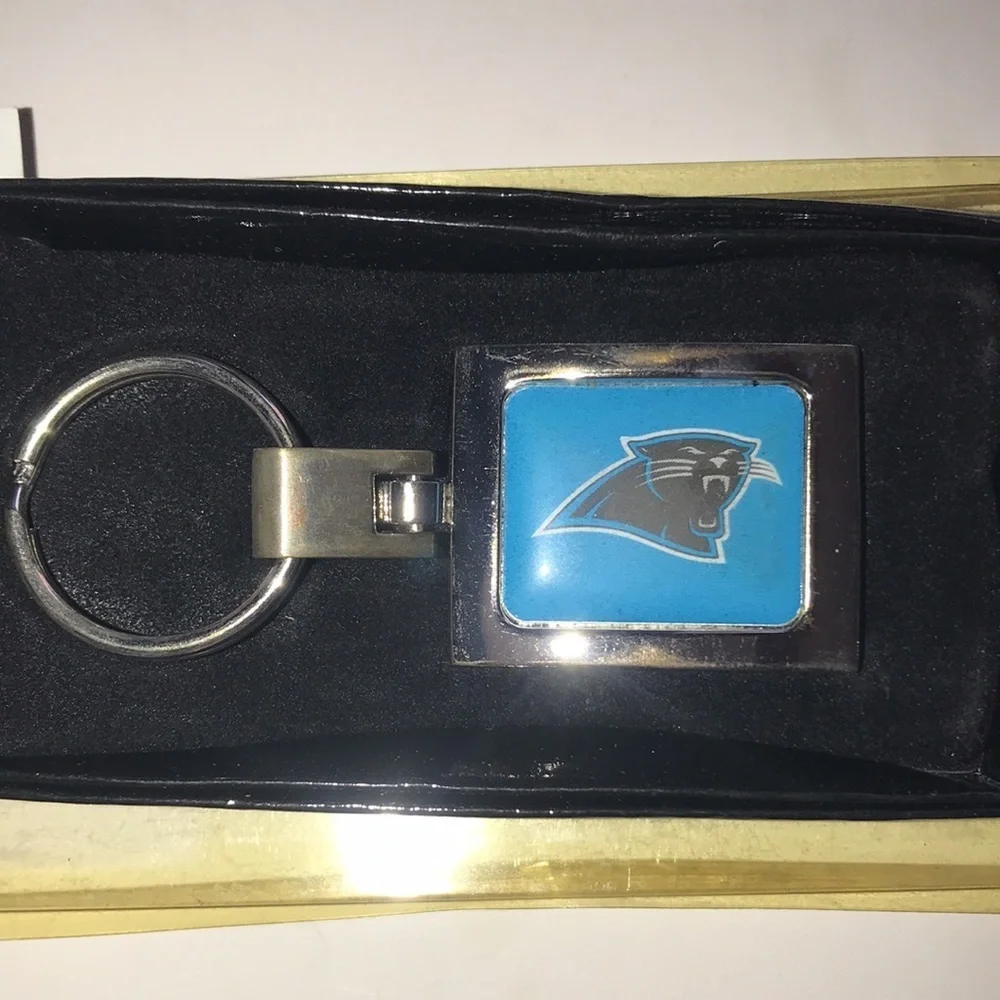 NIP NFL Unisex Panthers Key Ring